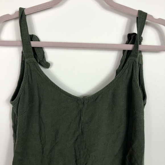Slide show green romper women’s size 6 - Picture 2 of 10